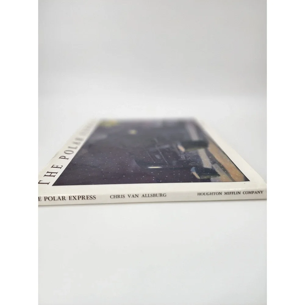 The Polar Express Chris Van Allsburg Hardcover 1985 Christmas Childrens BookISBN